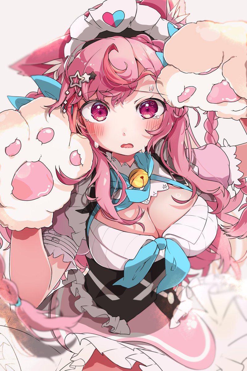 Honey7Quartz's tweet image. …………どこ見てるの？😰

 #さくなあーと