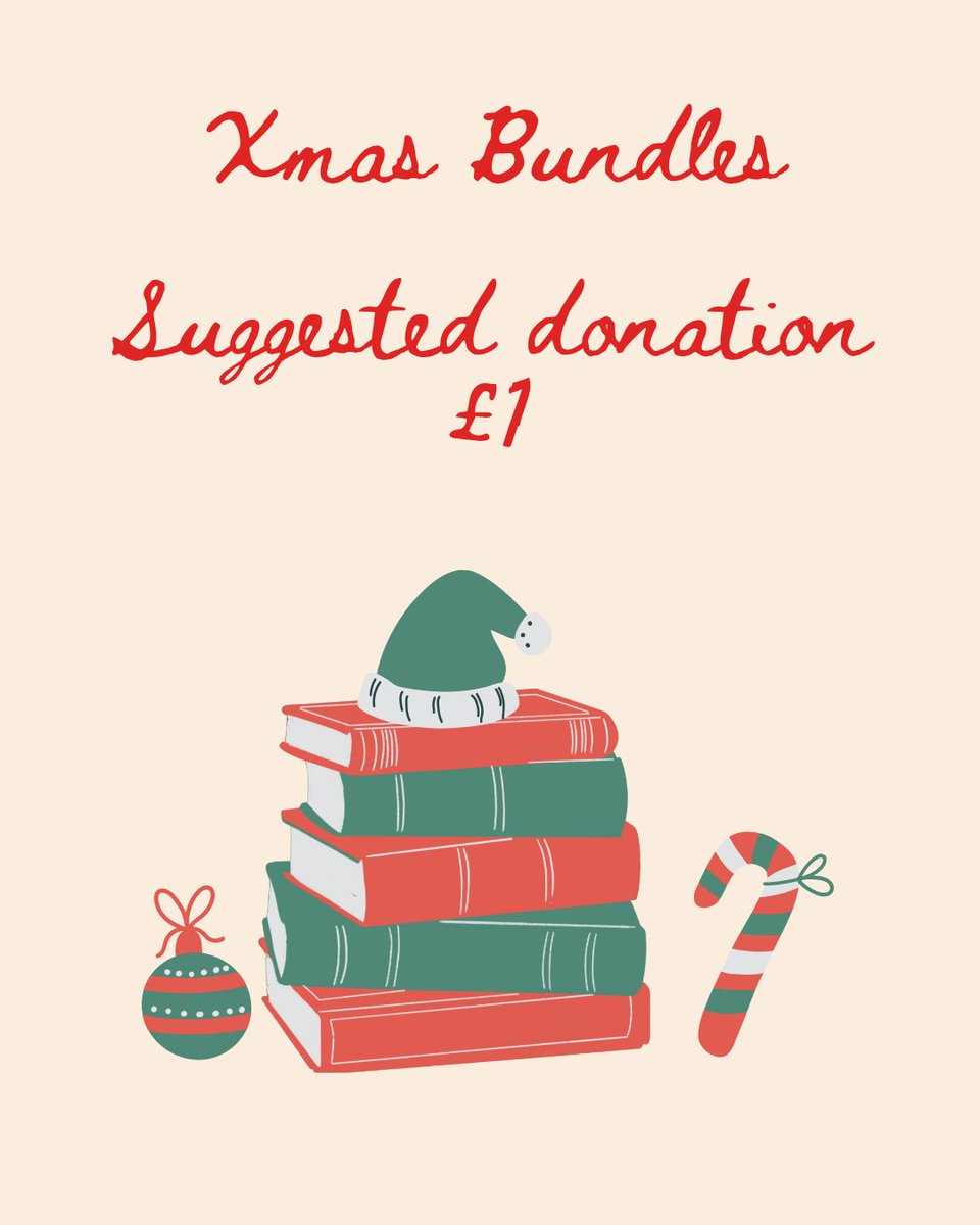 KnebCommLibrary's tweet image. Check out our Xmas Book Bundles at Knebworth Community Library only £1 - they would make great stocking fillers 

Please bring cash &amp;amp; all donations go back into the library 

#KnebworthLibrary #KnebworthCommunityLibrary #CommunityLibrary #LocalLibrary #booksaletrolley #bookbundle