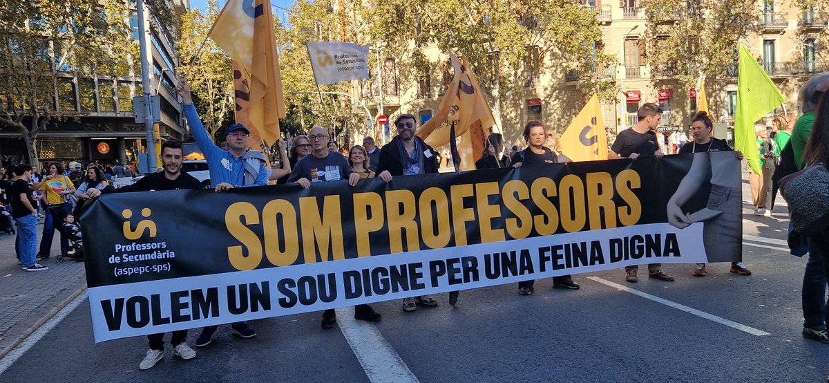 Som-hi! #15N #ManifestacioEducacio