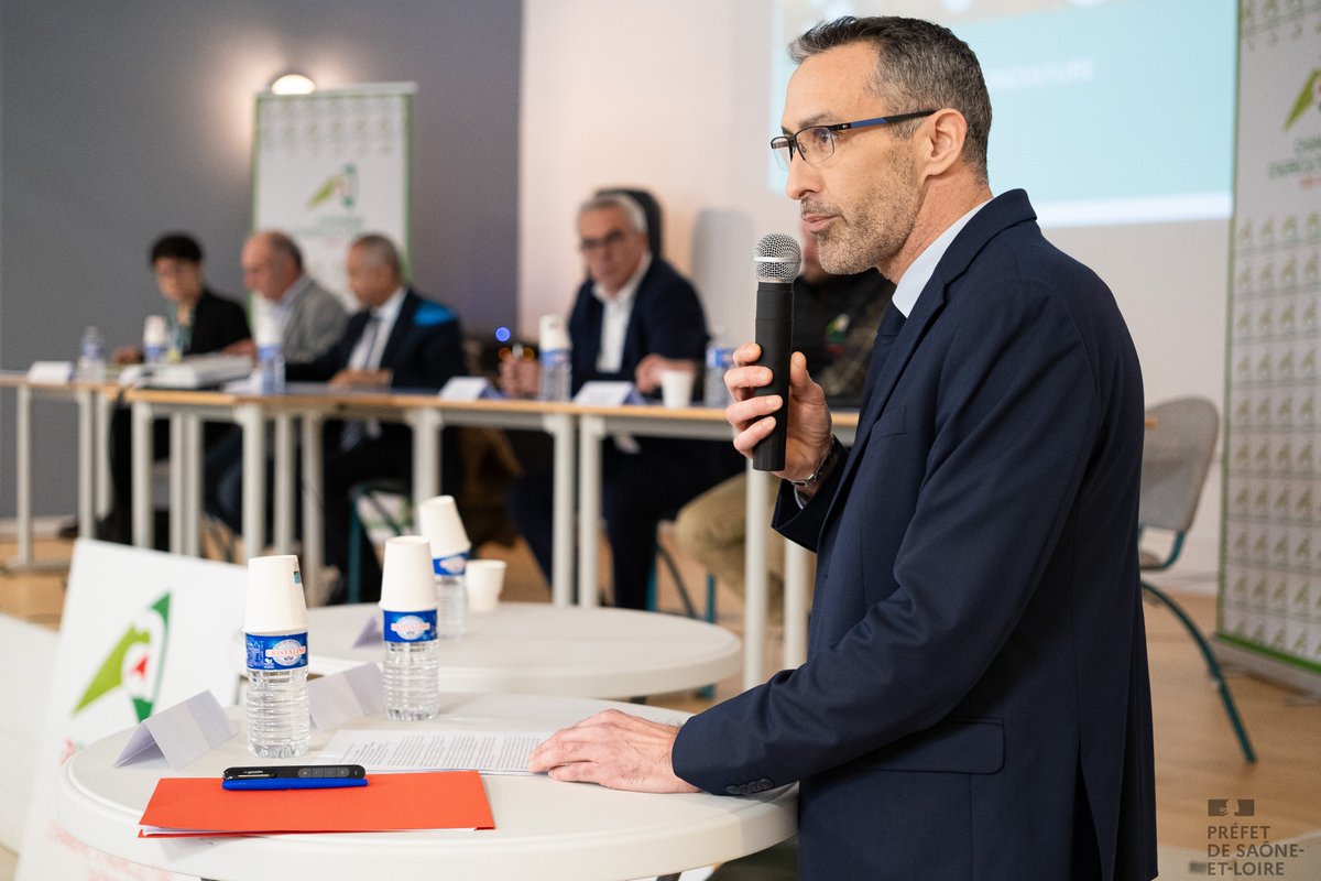 Image de Préfet de Saône-et-Loire - #Agriculture | Le préfet de Saône-et-Loire a participé à la session de la Chambre d’agriculture, déd