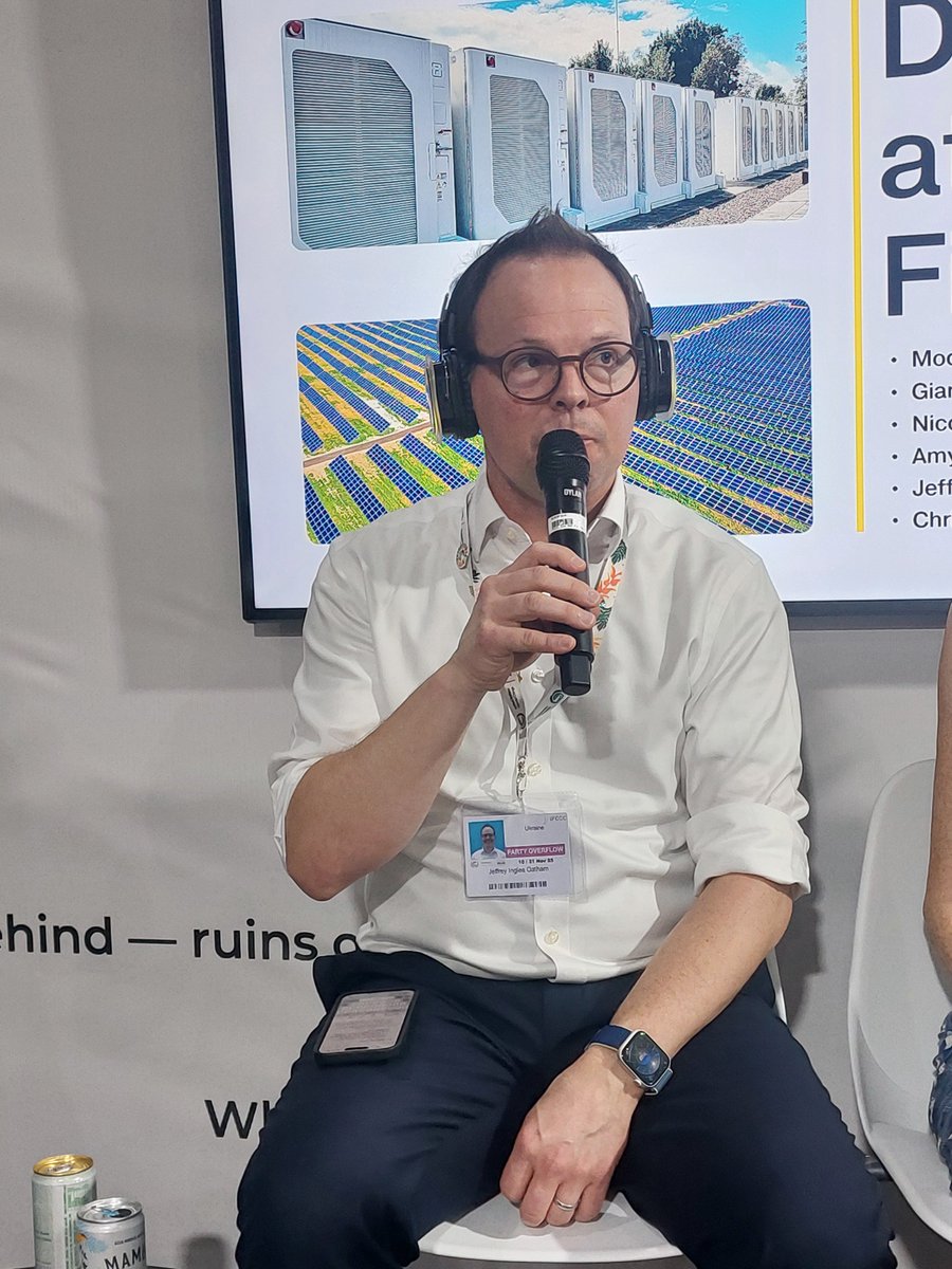 Unlocking capital for Ukraine’s energy transition is one of the most important challenges, and opportunities, of our time.

At #COP30 in Belem, we brought together financial and industry leaders to discuss how to turn ambition into bankable projects in one of the most high-risk