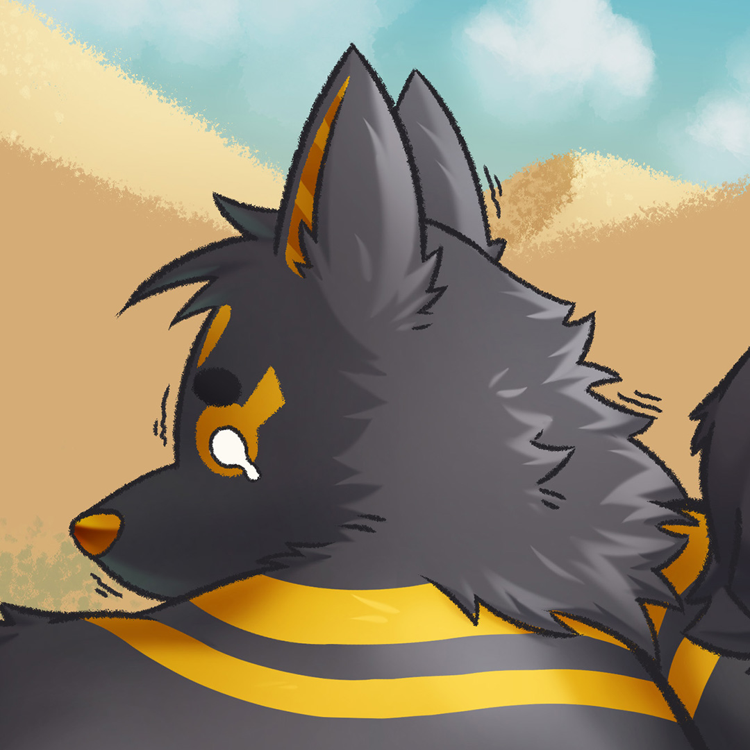 LittleHyperG's tweet image. Me, dealing with all the matters I am currently confronting at this very moment qwq

#Furry #Furryart #Anubis