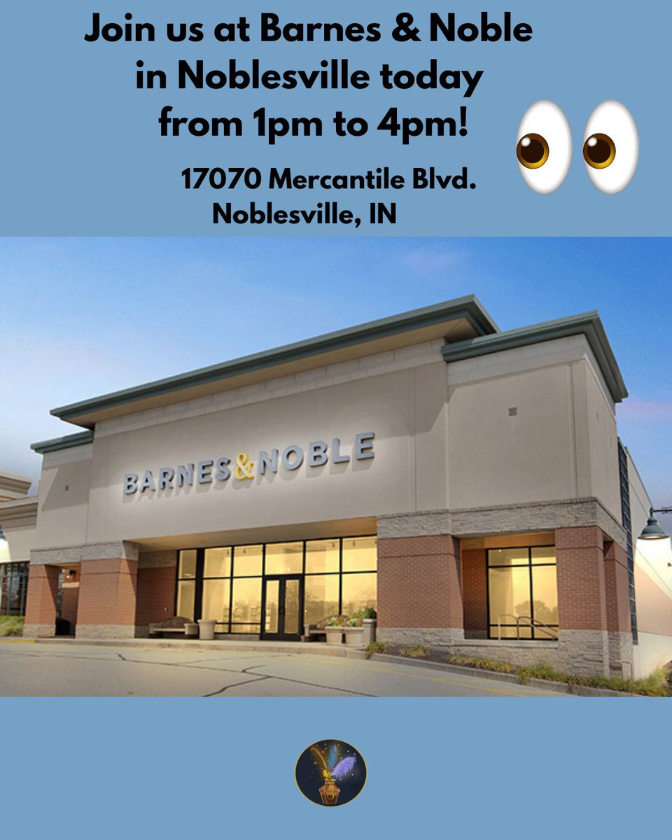 ThreeScribes's tweet image. All three Scribes will be in Noblesville today! Hope to see you there! @bnnoblesville #indieauthor #meetandgreet #bookevent #dragonbook #SeeTrue #TheSapphireHeart 🐉📚🖋🙌😍