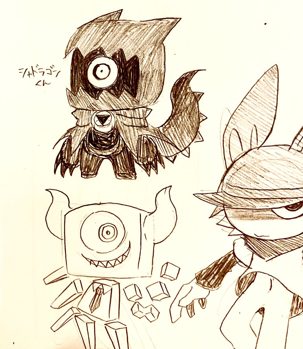 RT @MacaronLV1: 異形マスコットキャラ練り