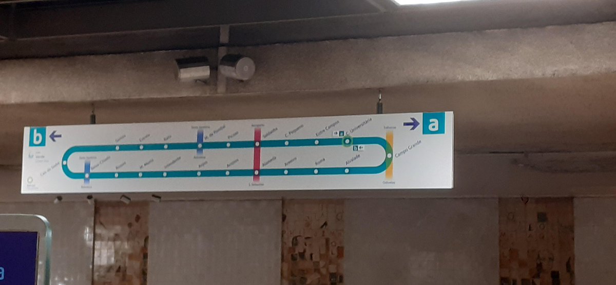 UnderLX's tweet image. Foi instalada na estação Cidade Universitária nova sinalética relativa à futura linha circular 🚇
Créditos: u/More-Cockroach-8190 (via Reddit)
#MetroLisboa #MetroCidadeUniversitária