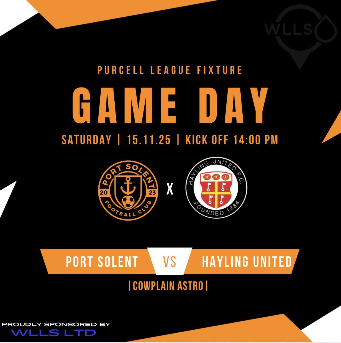 Port_Solent_FC's tweet image. Matchday.
Port Solent host Hayling United at 2PM.
Be there. 👊⚓️