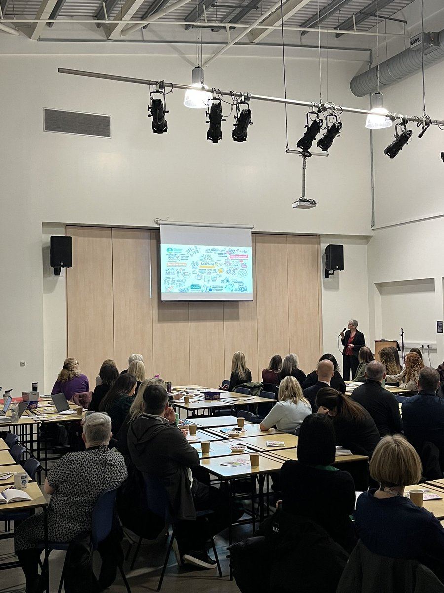 martyncosh's tweet photo. We held the first ASN Leadership Seminar of 25/26 this week, opened by Professor Gale Macleod, the theme being Parental Engagement, Involvement and Partnership. I launched the refreshed EDC Sensory Policy, detailing the supports we offer in our schools and early years centres. https://t.co/UqsYtQrApv