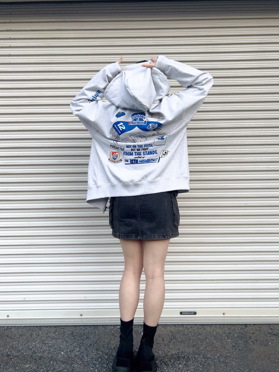 マリノスパーカー超カワイイ🤍❤️‍🔥💙 #Jリーグ #freaksstore