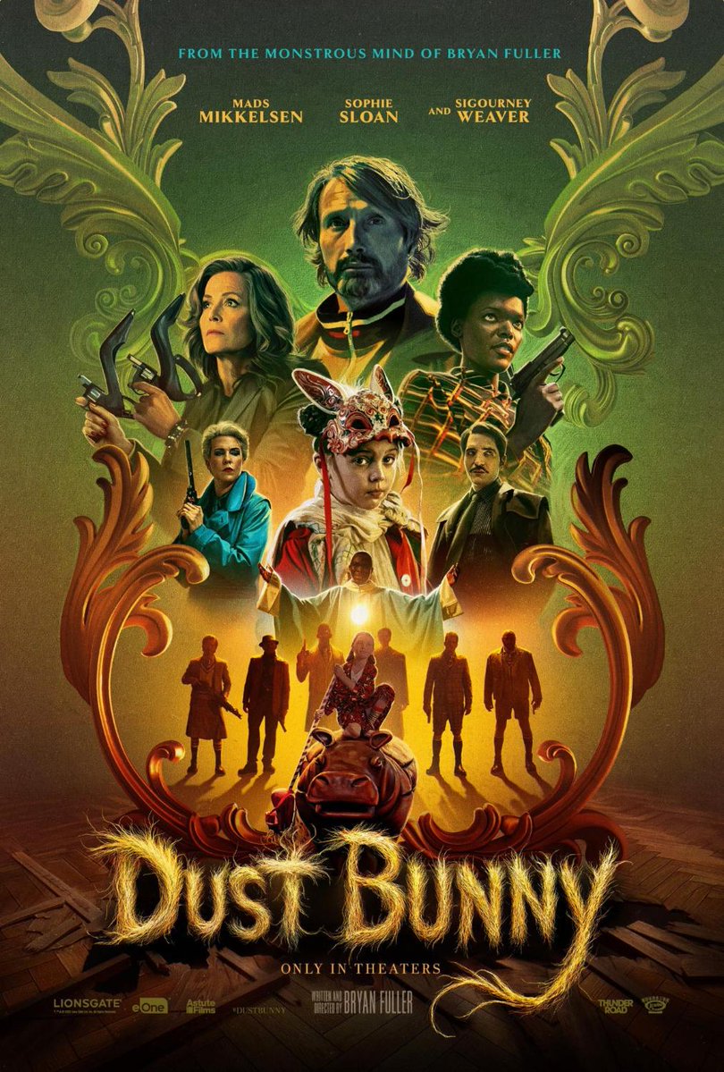 The gorgeous new poster for Bryan Fuller and Mads Mikkelsen's Dust Bunny is here. nerdist.com/article/dust-b…