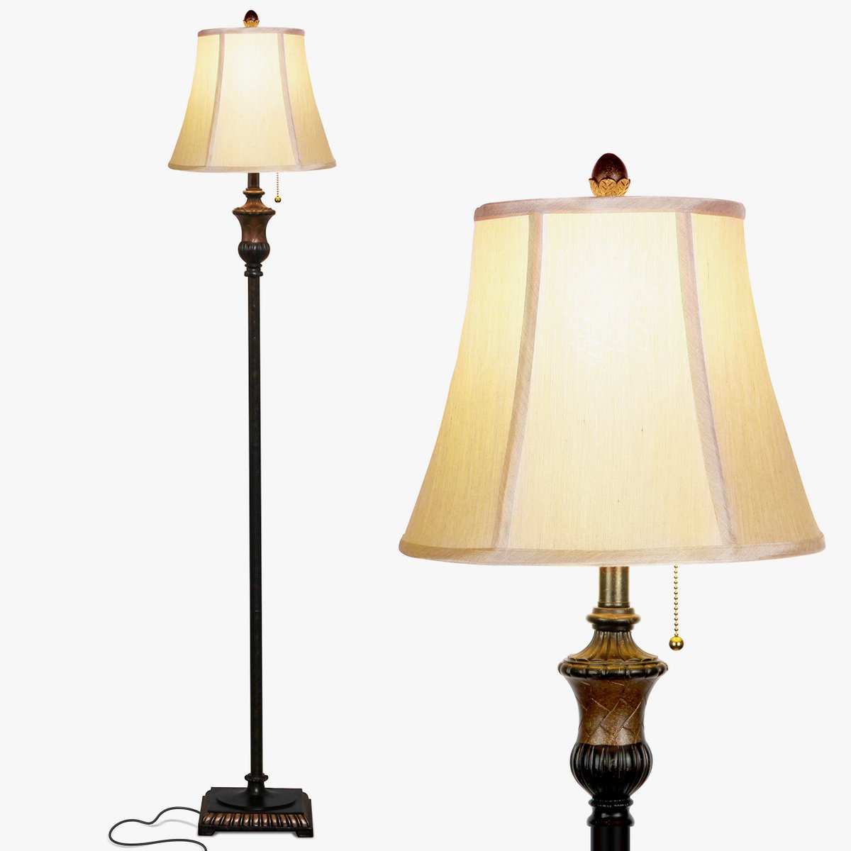 RoomPlannerd's tweet image. Brightech Sophia LED Floor Lamp, Tall Lamp with Bell Shape Fabric Shade, Mid Century Modern Lamp for Bedroom, Mid-Century Lamp for Living Rooms &amp;amp; Offices, Great Living Room Decor - Bronze

 Rating ⭐ : 4.5
 Check Amazon price &amp;gt;&amp;gt; 🔗 : amzn.to/3Ib5ILB