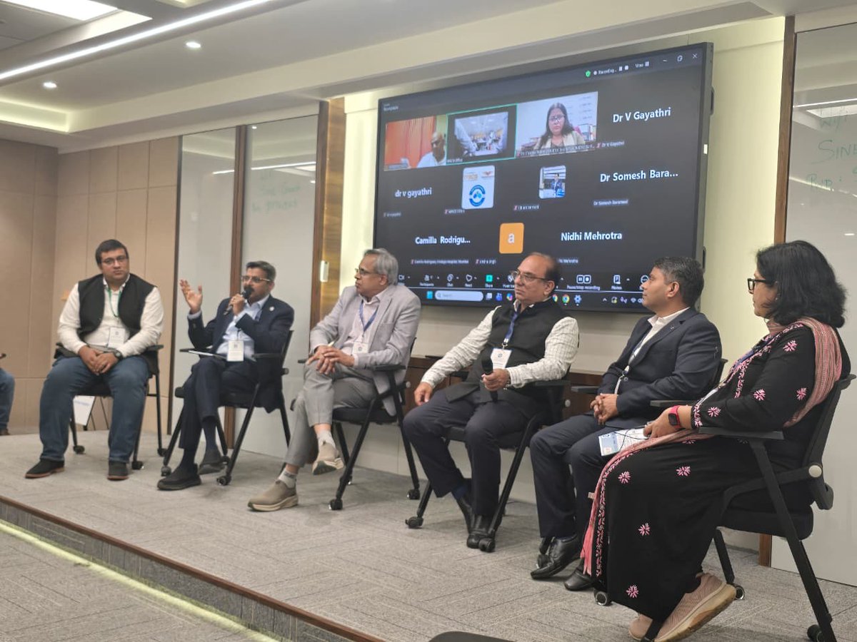 maneeshpaul's tweet image. I had the opportunity to participate in the Wadhwani Research Centre for Bioengineering (WRCB) IIT Bombay Roundtable on AMR, held at the @pic_wrcb, IIT Bombay, on 14 November 2025.

As part of Roundtable, “Frontlines: Multi-Stakeholder Insights on AMR,” moderated by Dr. Savita…