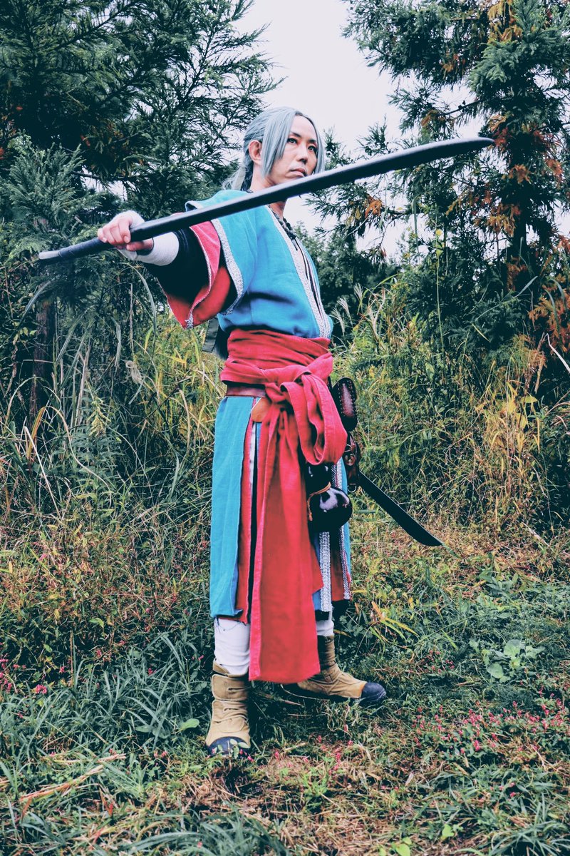 kyouto_tenjin's tweet image. #ARMOR祭 の写真、まだあげてない2ショット写真があるんだけど、とりあえずこっち先にてーい‼️

#黒い砂漠モバイル のフィールドで、草木が生えてるとこ結構あるんですよね。よくSS撮るんだけど上手くとれないので、リアルで再現してきました(笑)
来年は砂漠行きたいなぁ…

お写真:オオワシさん