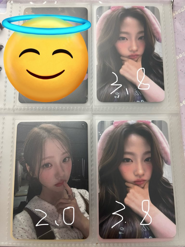 Cindyhappydog's tweet photo. 하츠투하츠 미니레코드 포카 양도

heart2hearts wts sell h2h photo book unopened albums 지우 카르멘 유하 스텔라 에이나 이안 예온 포카 특전 pc photocard 하투하 쇼케이스 미공포 특전 포카 팬싸 판매 포토북 focus 포커스 예판 사웨 soundwave 슴스 sm store showcase mini record https://t.co/eJJbvZxLrb