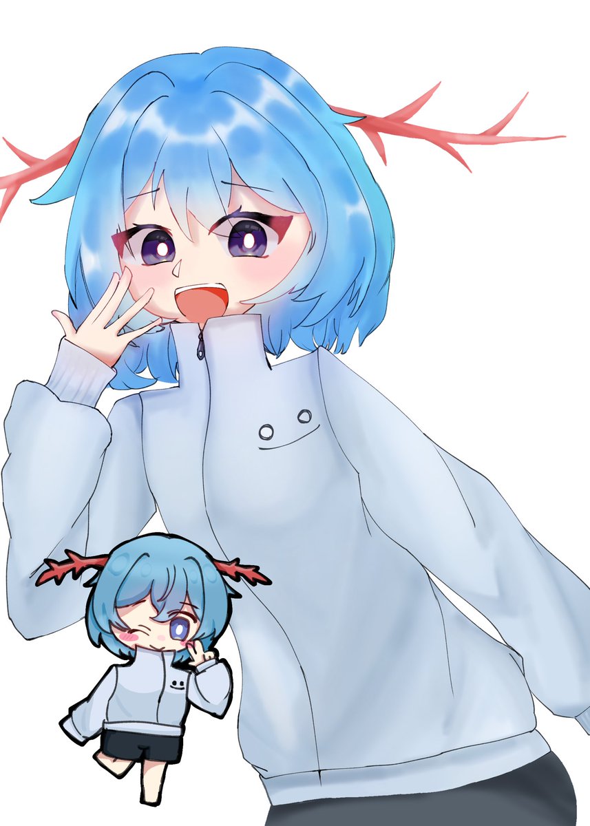 めめむ めめ村ジャージ企画 ⚠️衣装改変⚠️ 注意書きを書き忘れていたため再