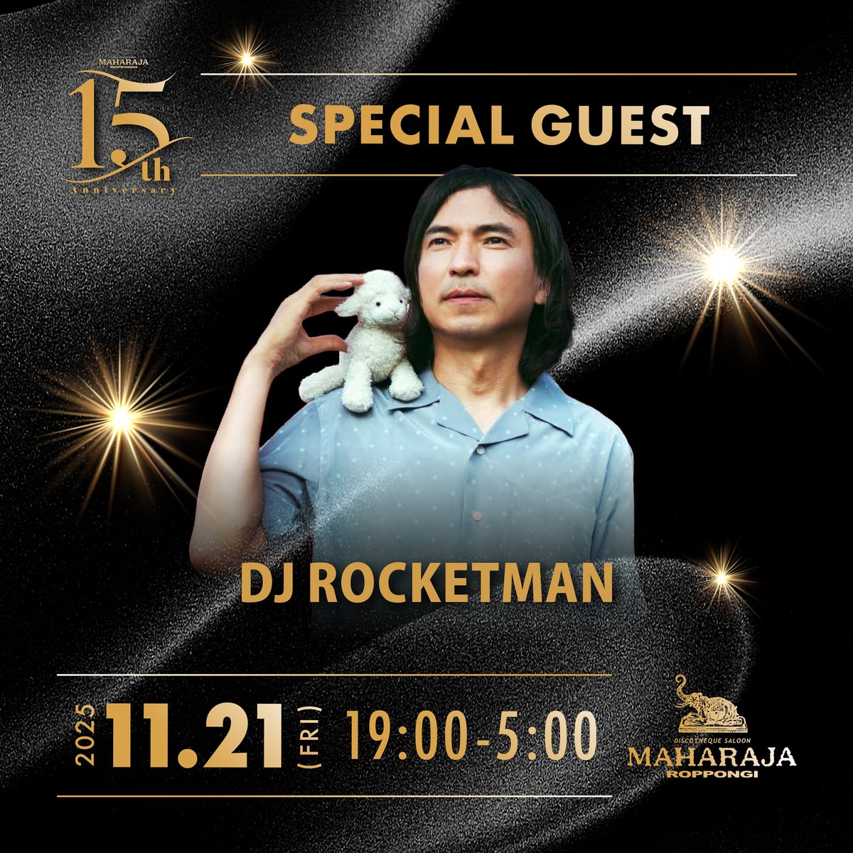 MAHARAJA 15th ANNIVERSARY』 いよいよ来週からスタート❣️ 第一週目