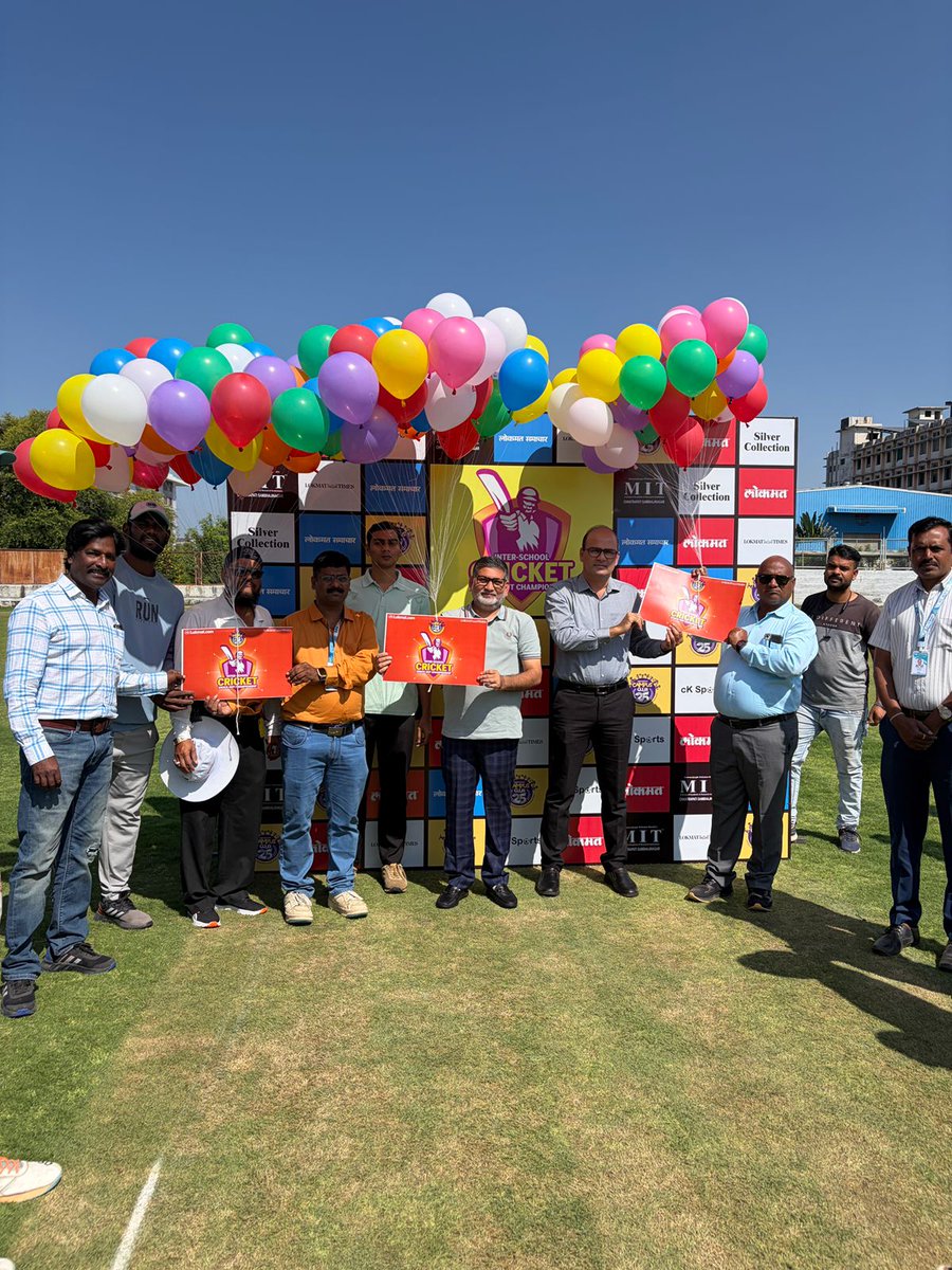 MIT_Updates's tweet image. Lokmat Campus Club Cricket tournament that was inaugurated at the auspicious hands of our Director General, Prof. Munish Sharma ended on 12 Nov 2025. #mit_csn #lokmat #campusclub