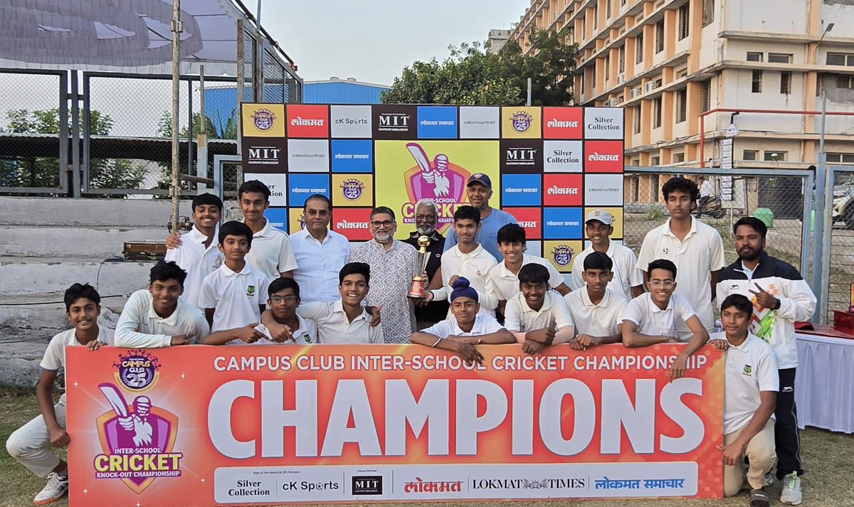 MIT_Updates's tweet image. Lokmat Campus Club Cricket tournament that was inaugurated at the auspicious hands of our Director General, Prof. Munish Sharma ended on 12 Nov 2025. #mit_csn #lokmat #campusclub