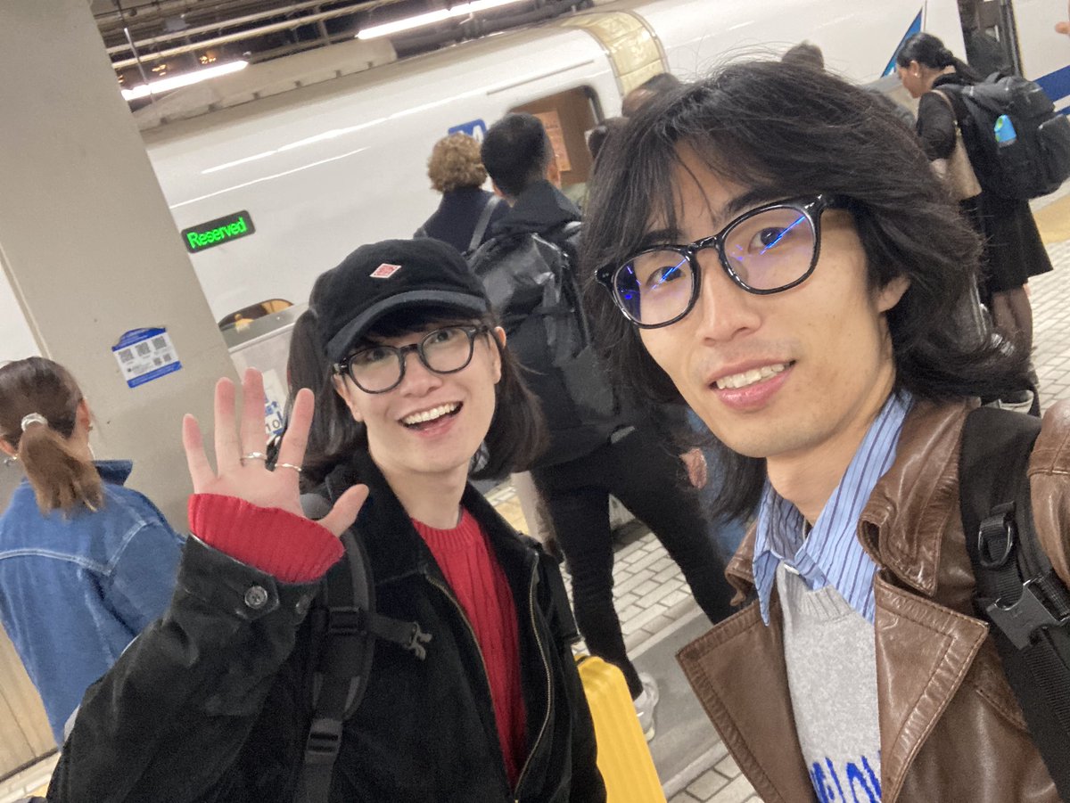 京都のみなさまありがとうございました!!

帰ります！