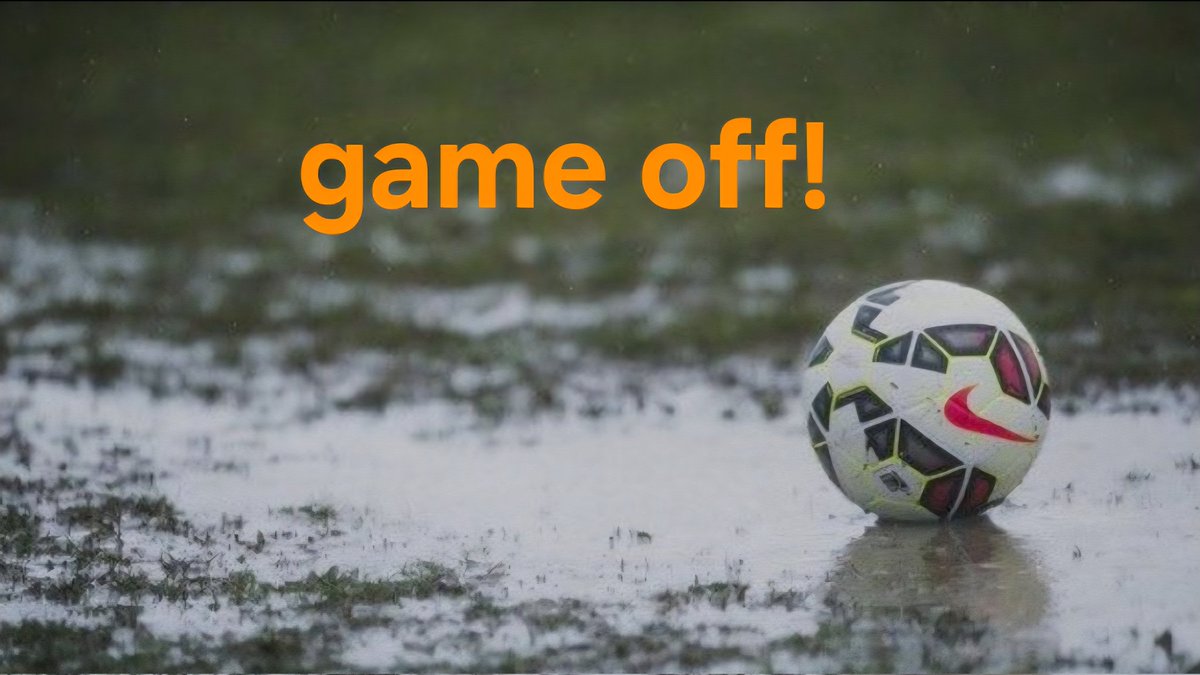 ElmsallFc's tweet image. Today’s game vs AFC Dronfield is postponed due to storm claudia  ☔️