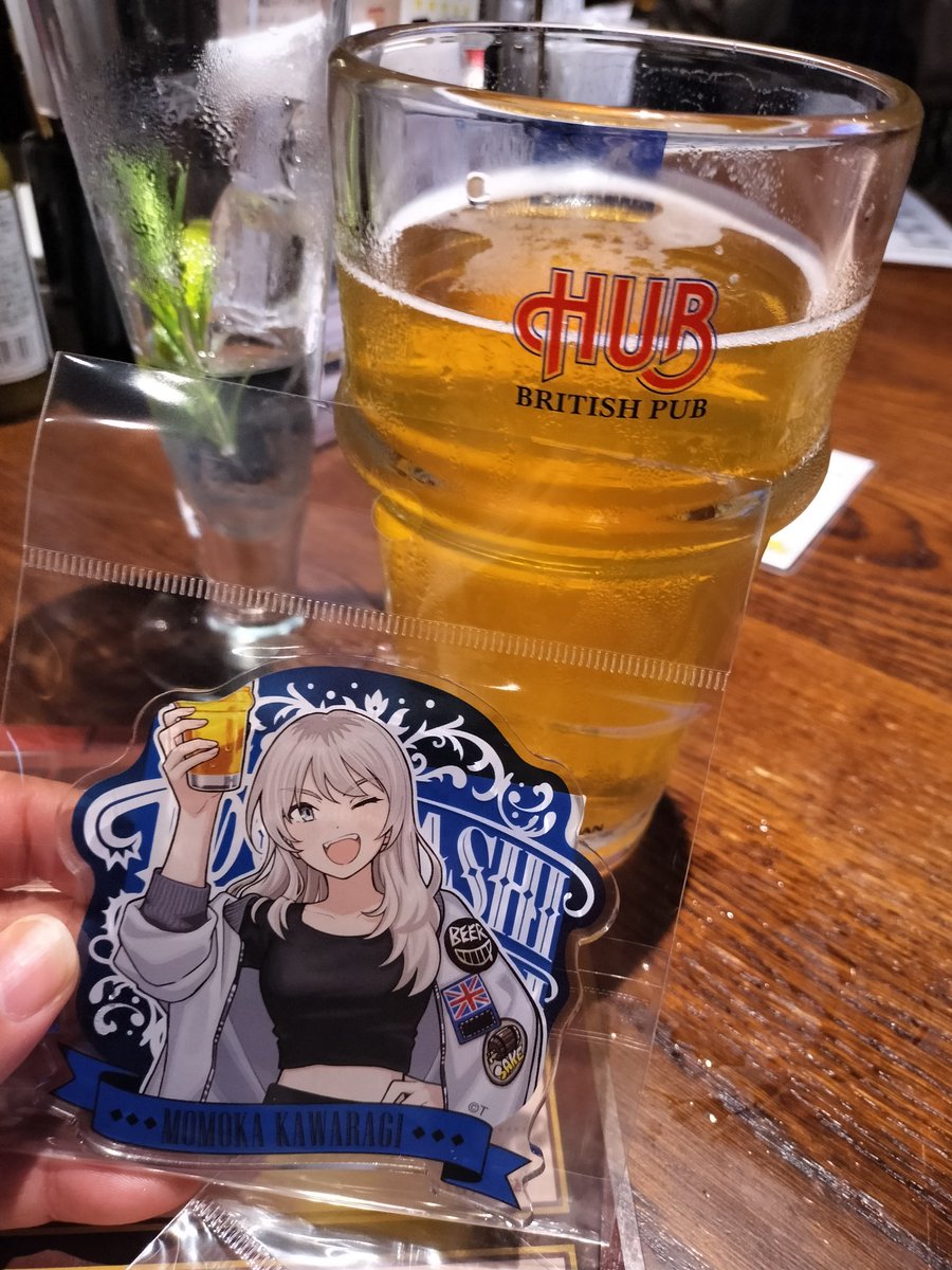 kazoo727's tweet image. #HUB　#ガルクラ
美味い。ナイスビール✨
本日の18時スタートの予約では、ドラムスティックをイメージしたソーセージ春巻が品切で鳥唐になってました。ガルクラHUBコラボ川崎