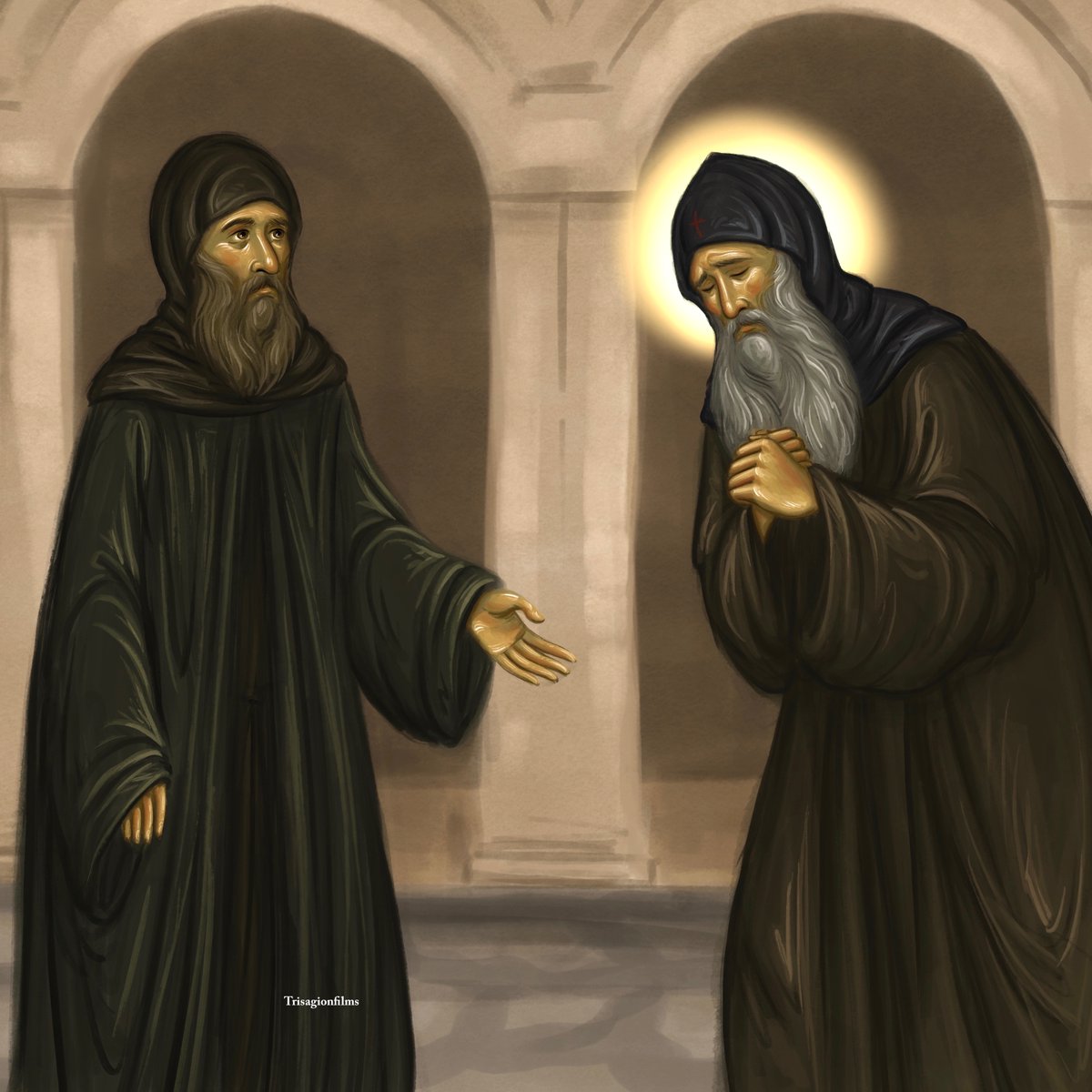 Treasures in Heaven, a remake of an older video from our series, Chronicles of the Desert!
youtu.be/O5_2LuAmXD0
Here we see Abba John the Persian unable to pay his debt. Watch how how the elders solved their problems, always leaving everything in Gods providance.