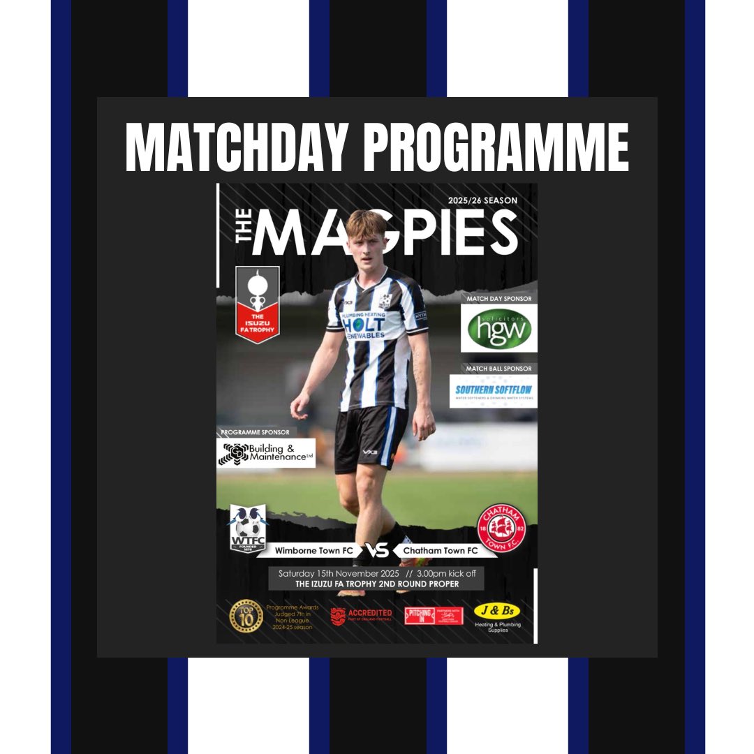 PROGRAMME: Don’t forget to pick up a copy of our matchday programme at today’s game!

#UpTheMagpies