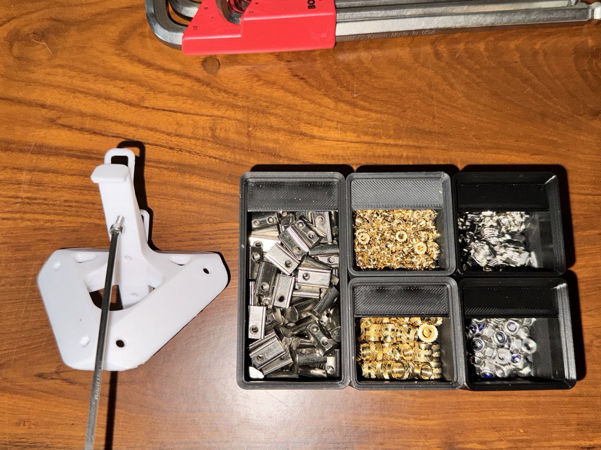 _devalopr's tweet image. All deez nuts yet I’m forced to thread directly into my 3D print because it’s no nut November