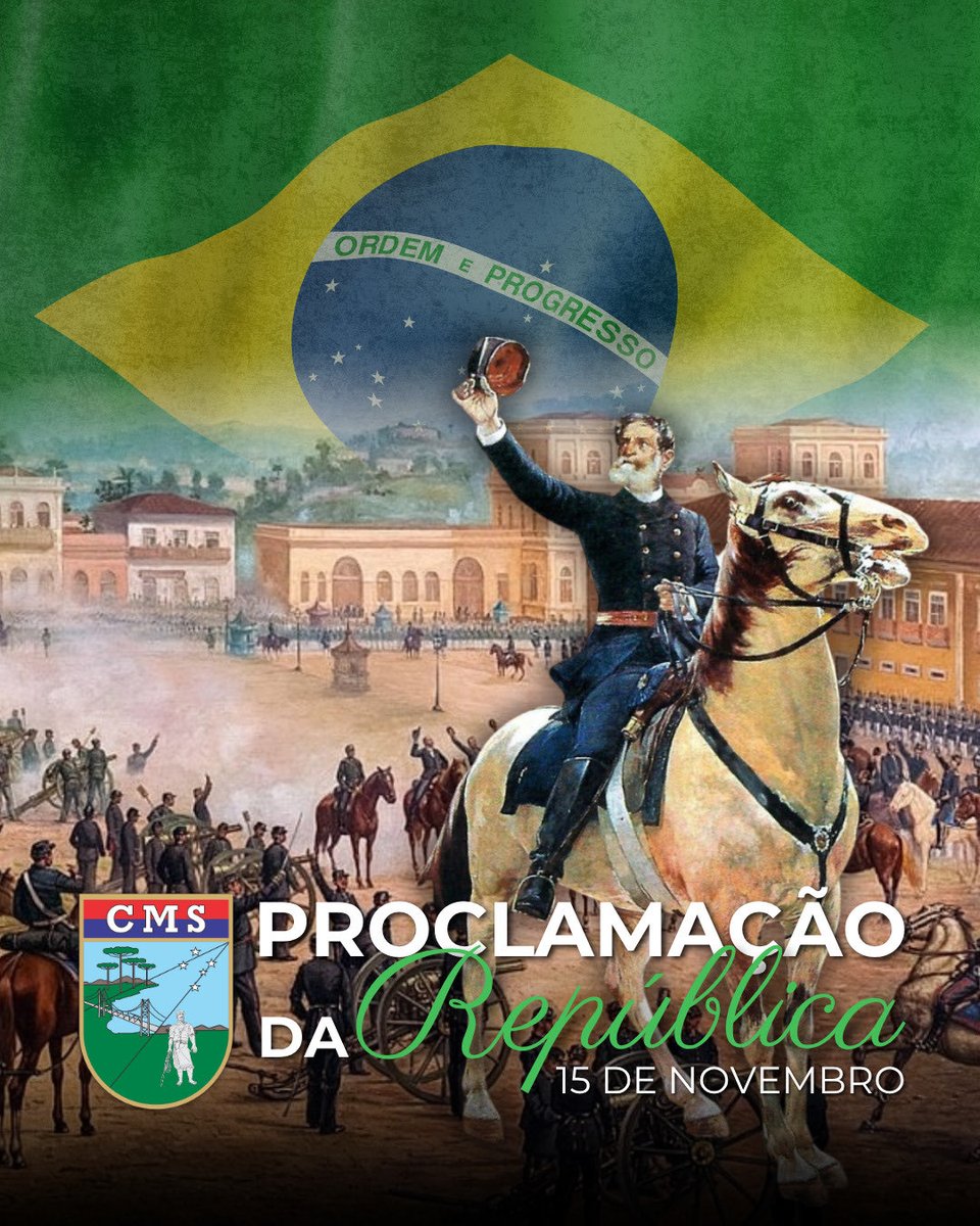 Liderada pelo Marechal Deodoro da Fonseca,  em 1889, a Proclamação da República marcou o fim da monarquia e um novo ciclo na história do Brasil.
Honrando o compromisso e inspirados pelos ideais de ordem e progresso, os soldados de ontem e de hoje seguem cumprindo o dever.