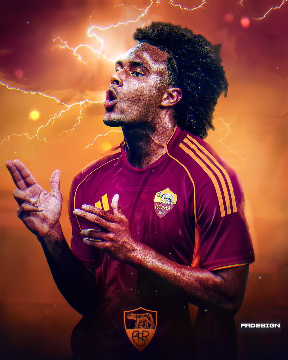 FRDesign_it's tweet photo. Concept kitswap design x Joshua Zirkzee to #ASRoma
.
.
.
#soccergfx #gfx #graphicsdesign #Designgraphic https://t.co/xOaehGEROG