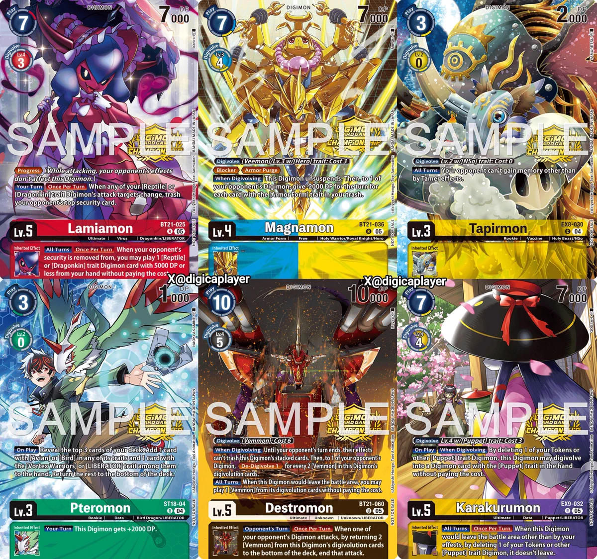 新品未開封品 デジモンカード 2枚セット アルティメットカップ 英語版 海外限定 デジカプレイヤー＠香港 on X: 