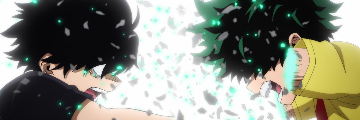 PasTPourChien's tweet image. #Header 4K - Tenko Shimura &amp;amp; Izuku Midoriya Child #myheroacademia