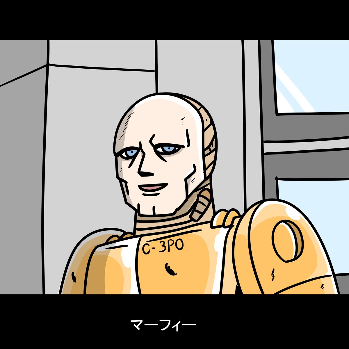 askh559's tweet image. クーデターを起こそうとしたジェダイたちから議長を守ったC-3PO
