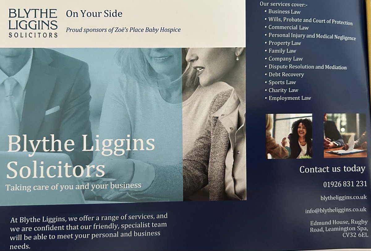 The <a href="/ZoesPlaceCov/">Zoe's Place Coventry</a> fundraising events are vital to the #charity. We encourage every business to consider sponsoring them so that the incredible role they play in so many young lives can continue #charity