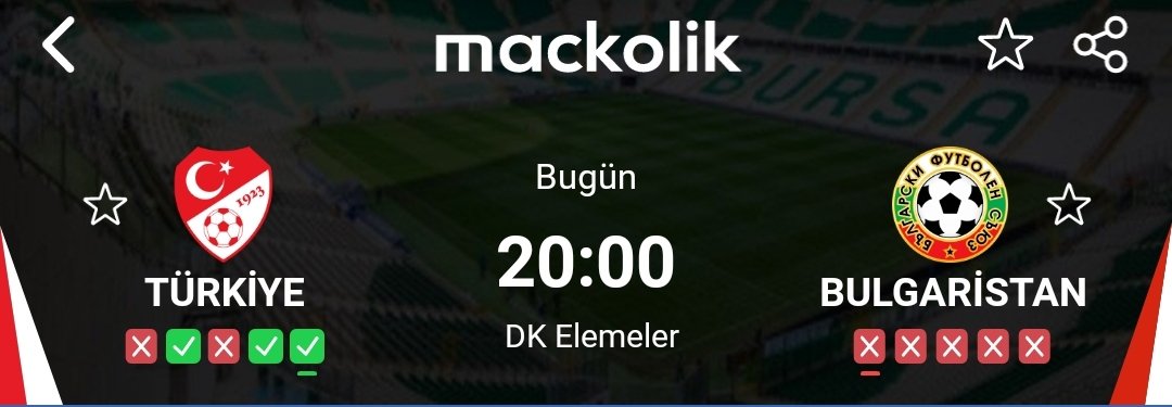 TÜRKİYE - BULGARİSTAN 

Skoru bilen 5 kişiye 500'er ₺ nakit hediye

RT FAV yap yoruma tahminini yaz otomatik katıl 

#Turkiye #Bulgaria