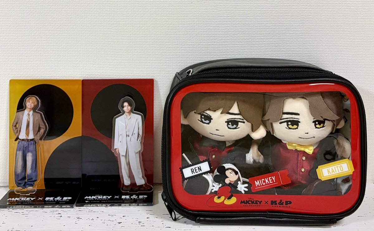 今日早くも #ミッキーxキンプリ グッズ届いたよ〜♡ めっかわ！！ 今日