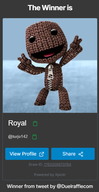 Duelraffle.com tweet media