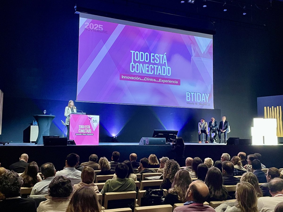 metxebarria_vg's tweet image. 🔬Esta mañana he dado la bienvenida a las personas asistentes al #BTIDay de #VitoriaGasteiz, en el Palacio Europa. 

🔝Muy orgullosa de la investigación y el conocimiento que se desarrolla en nuestra ciudad para mejorar la calidad de vida de la ciudadanía.