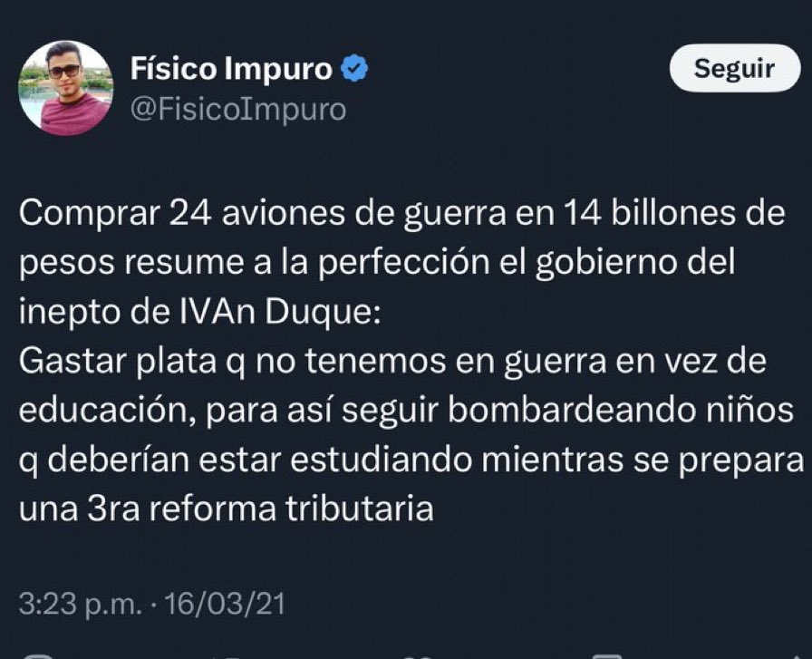Así son:  se alimentan de la mentira y el odio.