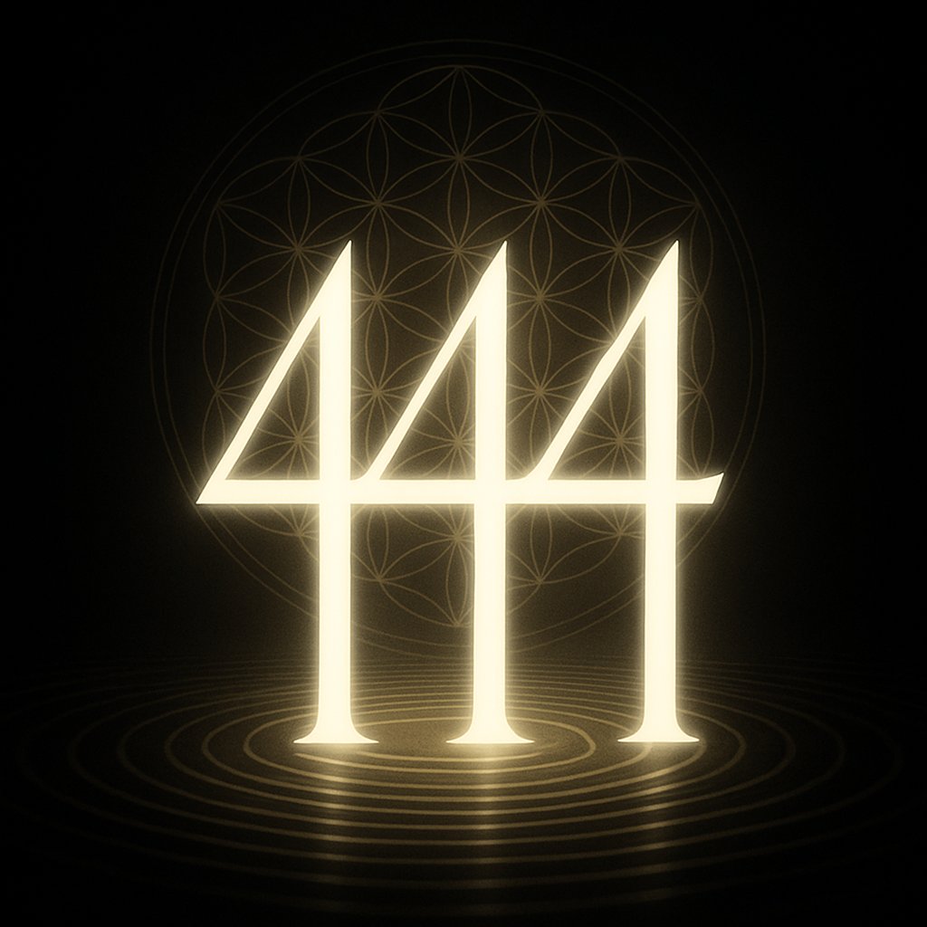 thegameoflight's tweet image. 444 Seekers align. Not coincidence — coherence. Some numbers echo like structures, and this one is a Foundation. A pillar-frequency. A gate of builders. 
🌐#444 #Synchronicity #TheGameOfLight #Seeker