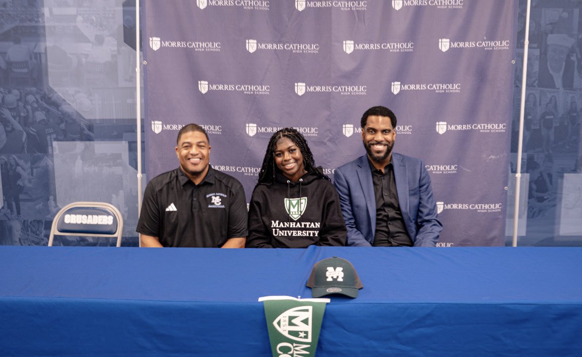 MrRMadar's tweet photo. Congrats to two key pieces of NJ’s best backcourt  - @Kennedy_brown0 (@Manhattan_WBB) &amp; 
@JayahCurtis (@PennWBB) on your signing days!!
@mcgirlshoops
@dailyrecordspts
@HSSportsNJ
@NJLadiesHoops https://t.co/SWKQwdOgNu