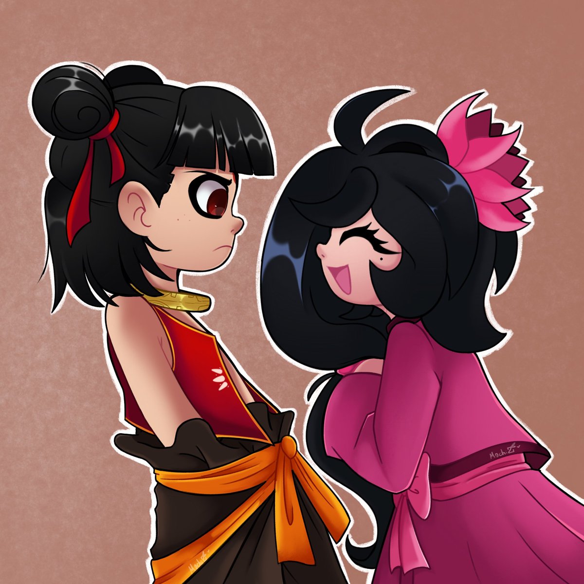 🪷 Kira: Nezha, let's play Jianzi! ☺️
🧧 Nezha: Hm...

#fypシ #fypviraltwitter #fypシ #fanart #nezha #NeZha2 #friends #drawings #digitalart