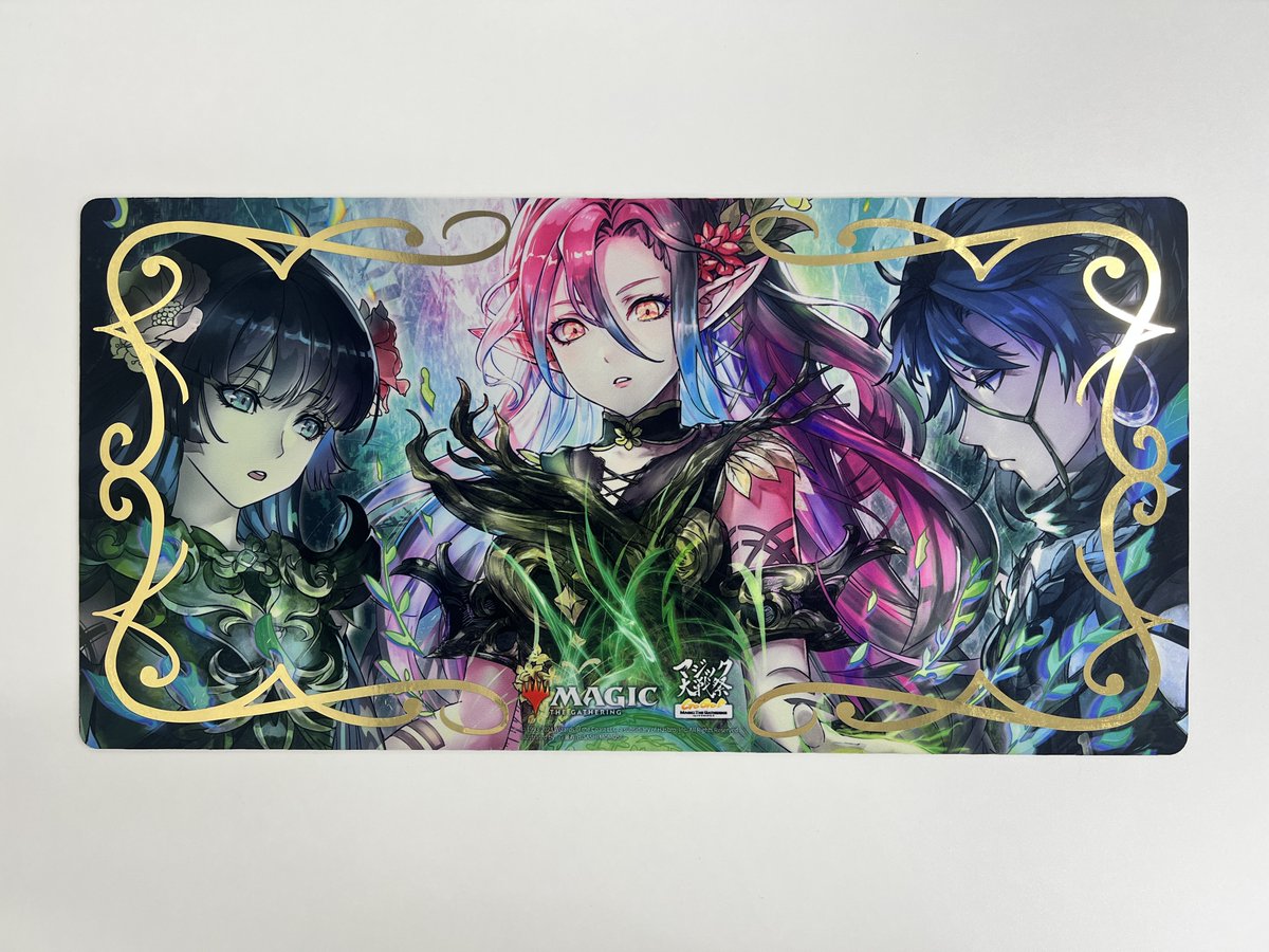 東京MTG通販にプレイマット追加👀 人気の《ラノワールのエルフ