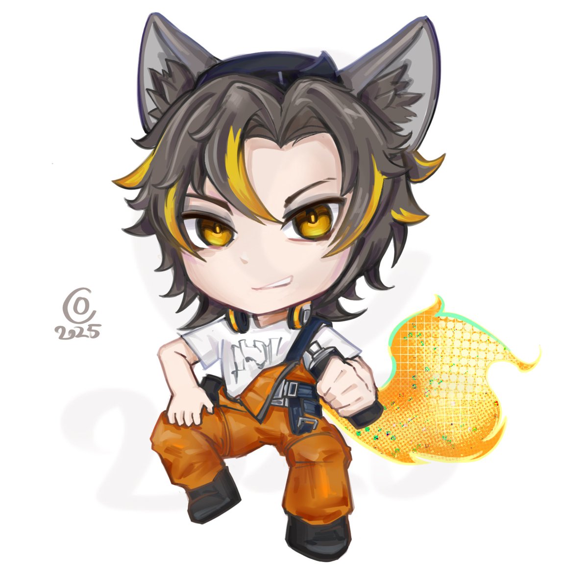 感谢委托
<a href="/li_xiao66664/">余款终结</a>
第一次尝试二头身q版