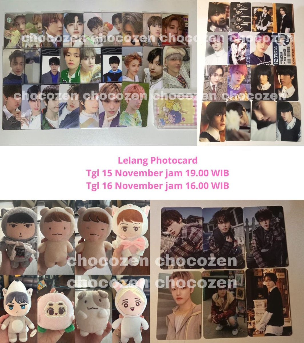 Chocozen | Lelang WTS PC NCT tweet media
