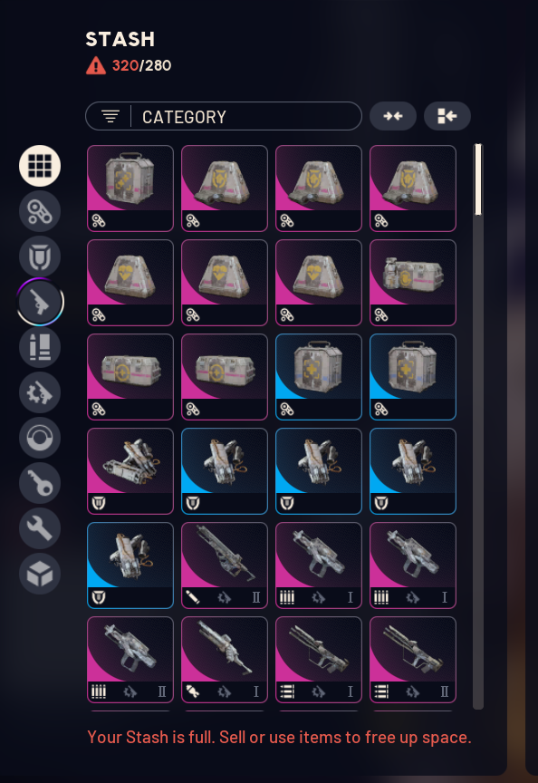 PLEASE FOR THE LOVE OF GOD GIVE ME MORE STASH SPACE