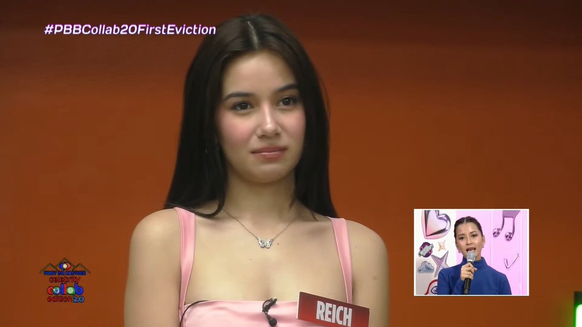 soulfilts's tweet photo. pero tangina sobrang ganda ni reich apakan mo ako please 

#PBBCollab20FirstEviction https://t.co/j4WTTQZ12R