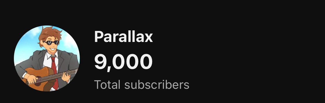 realparallax's tweet image. Thanks for 9k