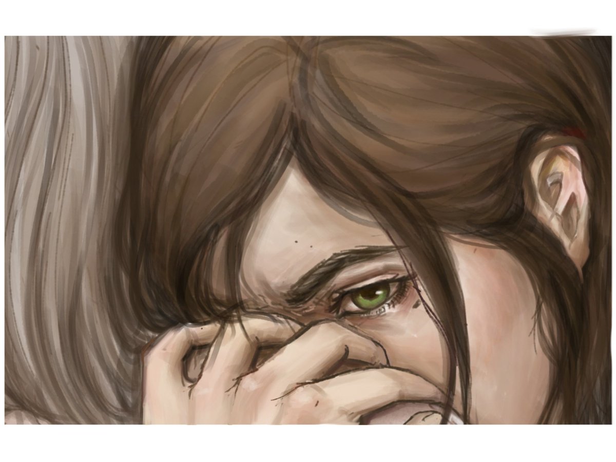 I draw a lot of Ellie lately