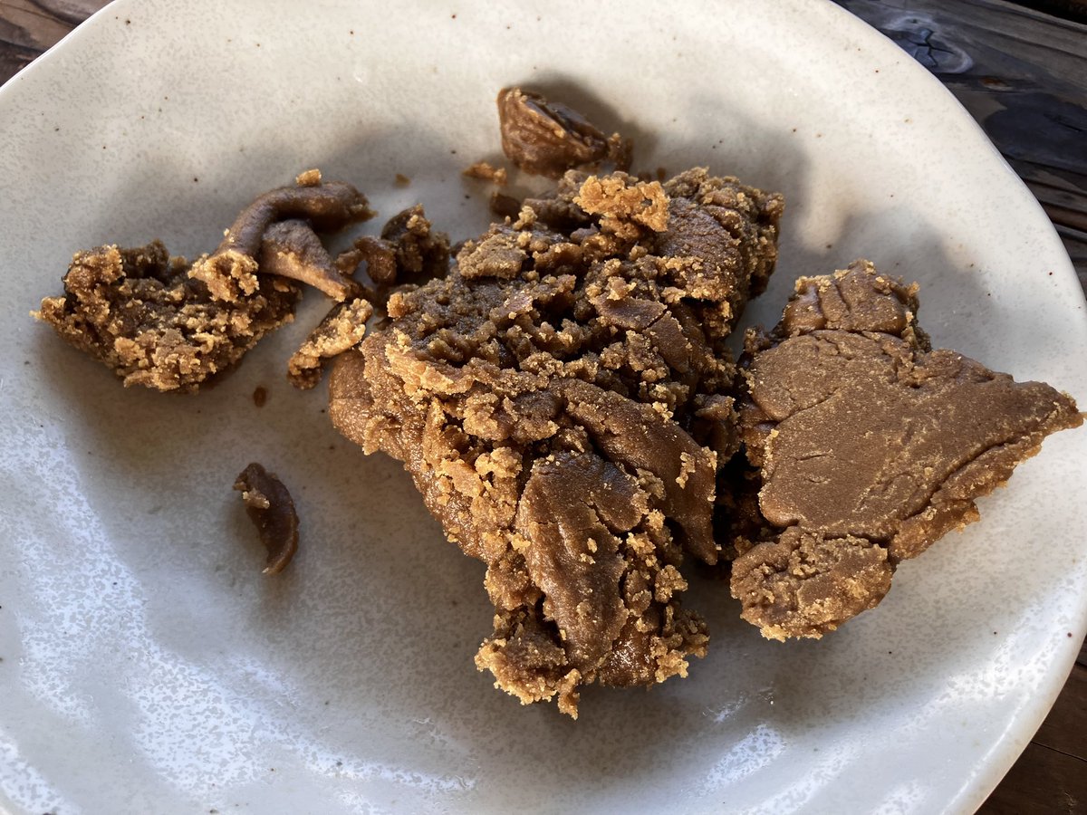 今日は打ち合わせも兼ねて「島めし屋かのう」でランチ。
ビーガンカレー豚カツトッピング、バチ当たりで最高。
製糖小屋では今日がたまたま今シーズンの焚き初めだったようで、見学&amp;試食もさせてもらえてラッキーでした。