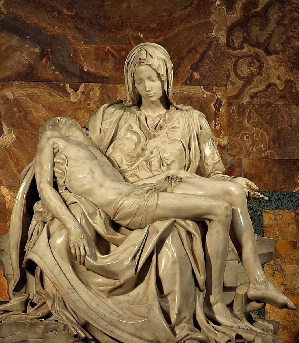 CultureExploreX's tweet image. Amazing isn’t it. Michelangelo’s Pietà hits even harder the longer you look at it.

People forget he carved that miracle at 23.
Most of us are still figuring out life at that age.